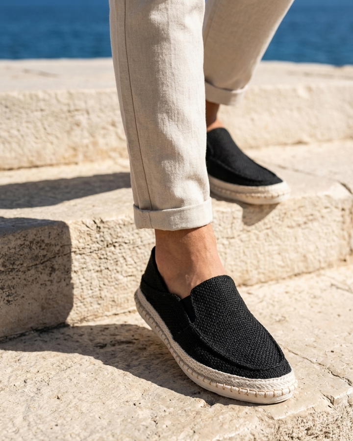 Falkner - Espadrillas senza lacci a trama