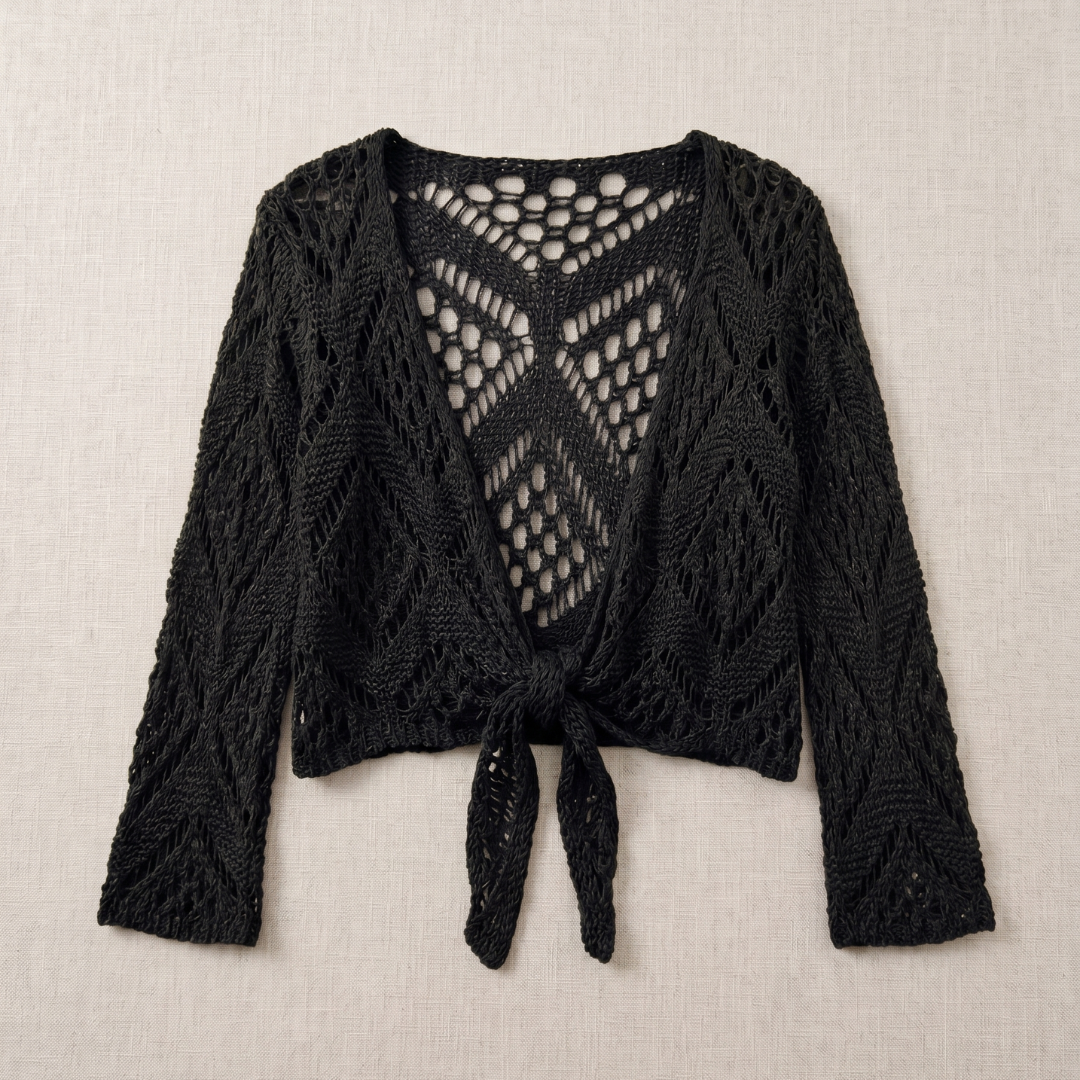 Aravelle - Cardigan traforato