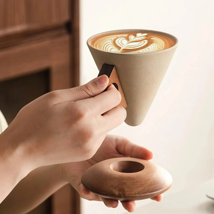 Mabel - Tazza da caffè conica di pregio