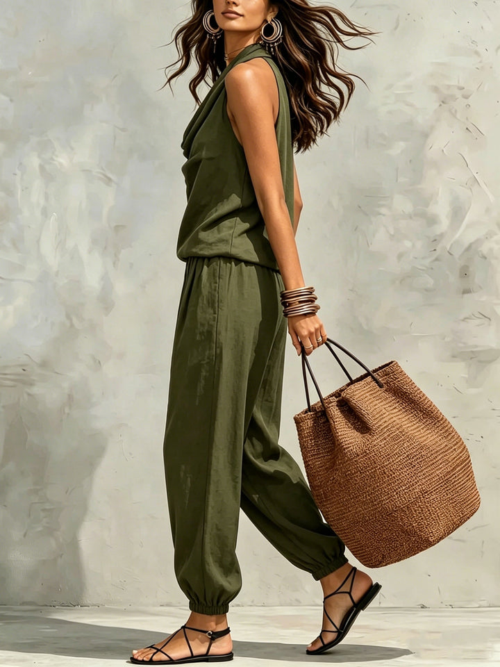 Florelle - Coordinato in lino leggero