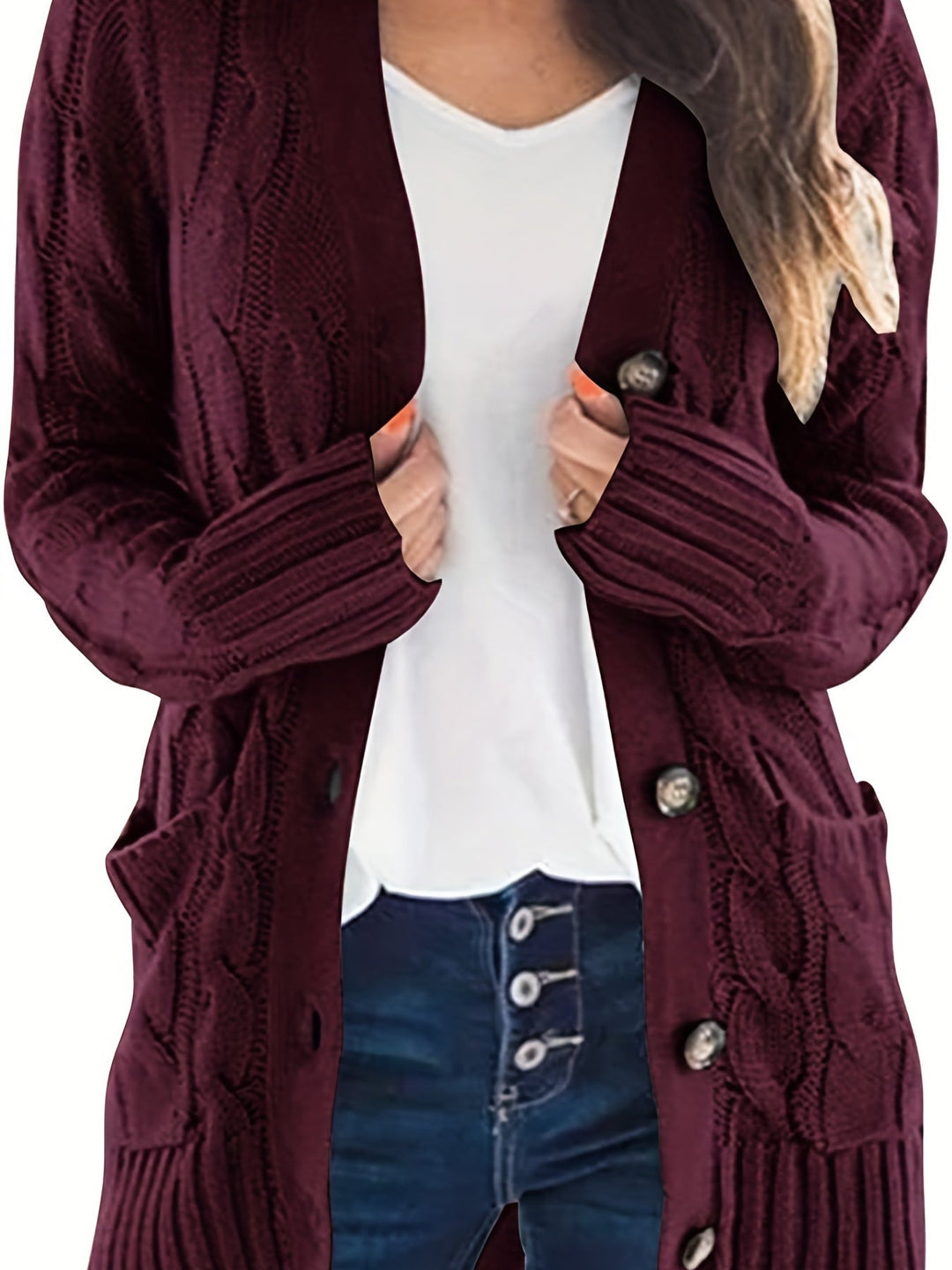 Seravelle - Gilet in maglia dal tocco morbido