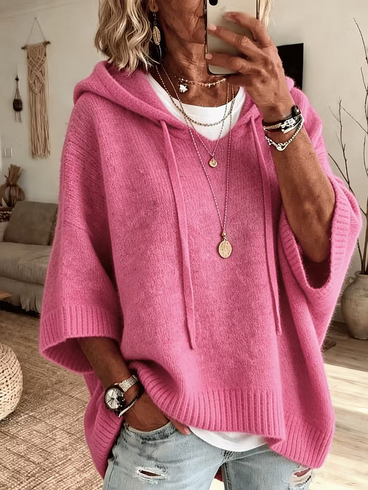 Zoralisse - Maglione con cappuccio oversize e confortevole