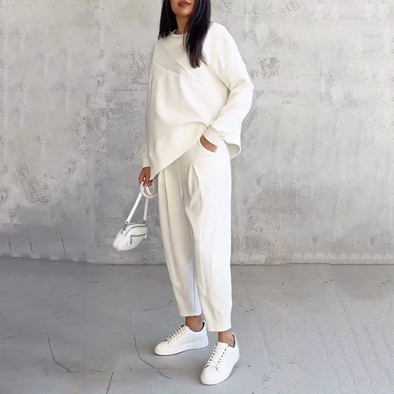Eulavie - Coordinato loungewear oversize dal tocco morbido