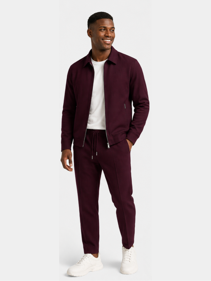Kirkby - Tailleur pantalone sartoriale in stretch morbido