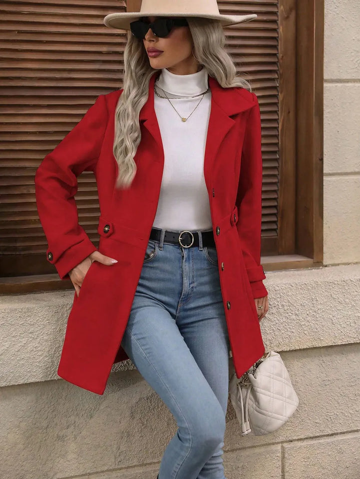 Bellona - Cappotto sartoriale con cintura