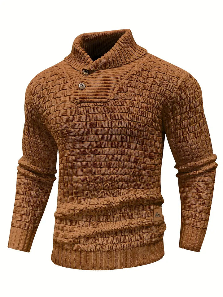 Nevan - Pullover in maglia testurizzata