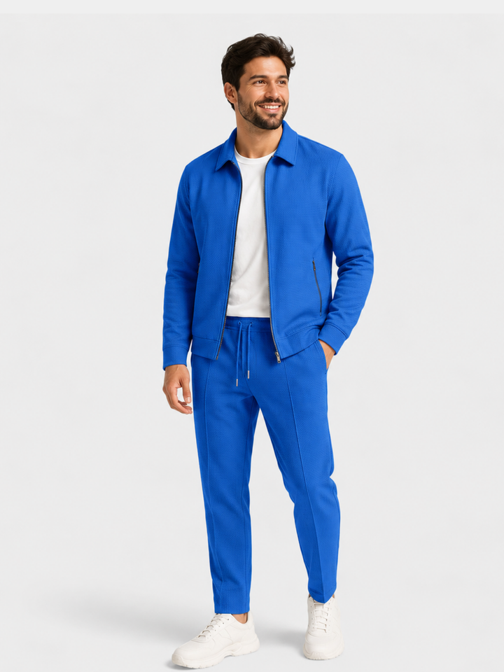 Kirkby - Tailleur pantalone sartoriale in stretch morbido