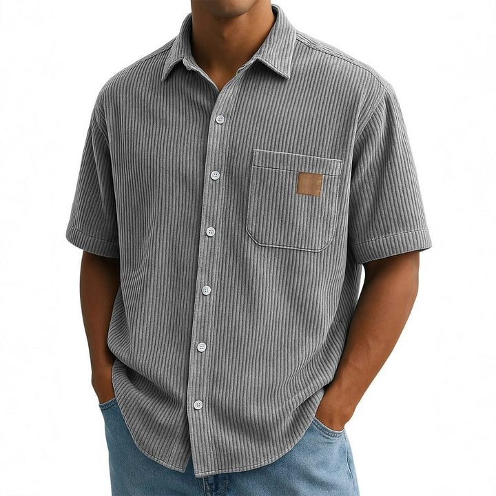 Anwick - Camicia a coste morbida al tatto