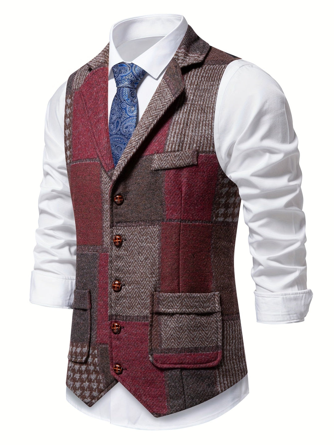 Ellis - Gilet a spina di pesce