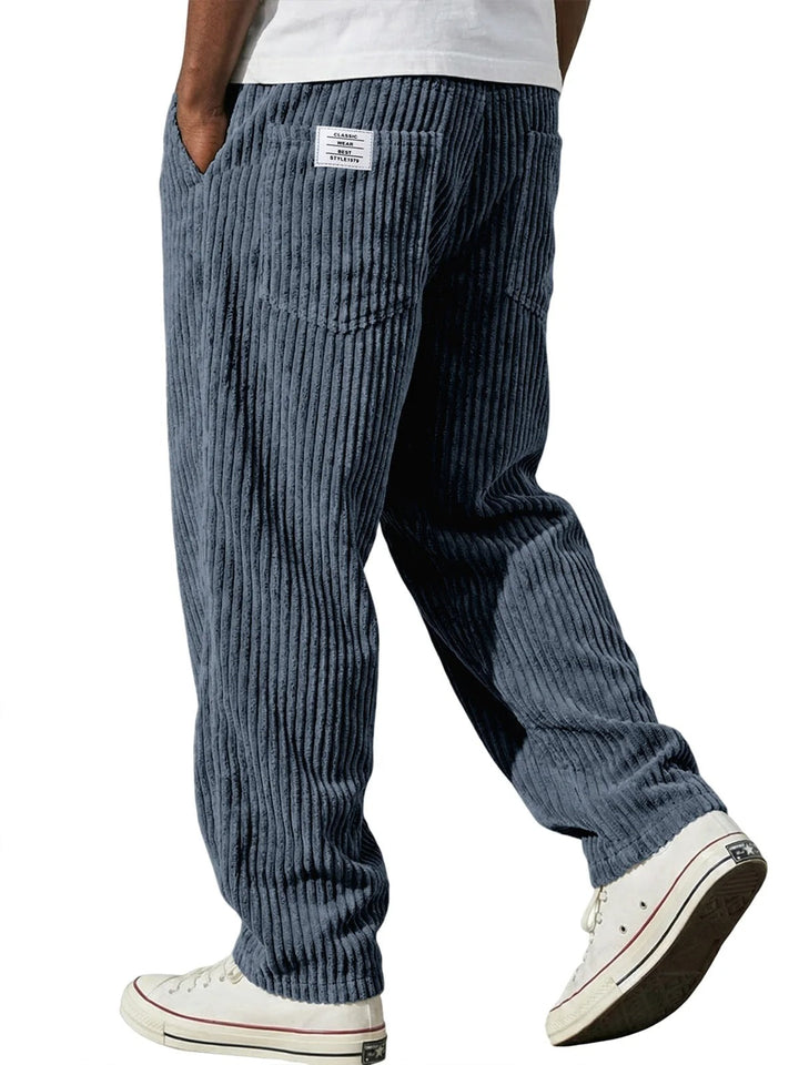 Beck - Pantaloni in tessuto operato