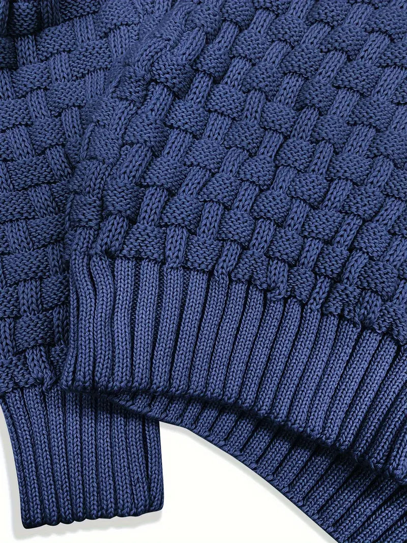 Nevan - Pullover in maglia testurizzata