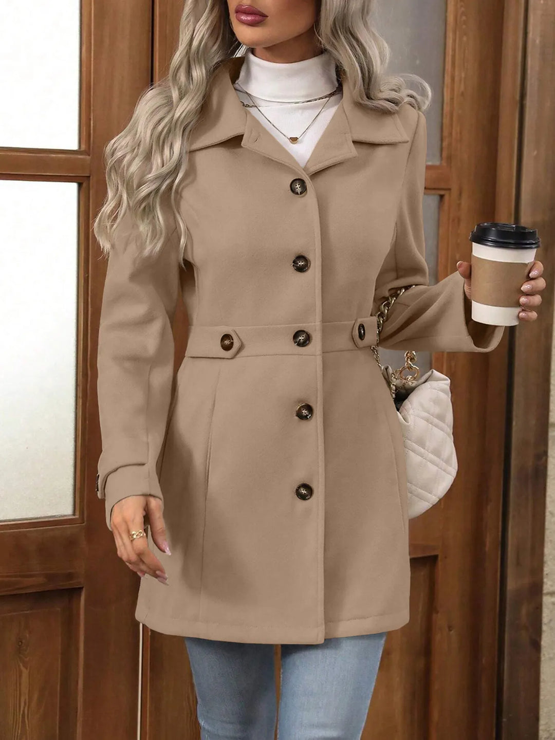 Bellona - Cappotto sartoriale con cintura