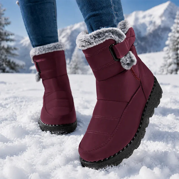 Adina - Stivaletti invernali con bordo in peluche
