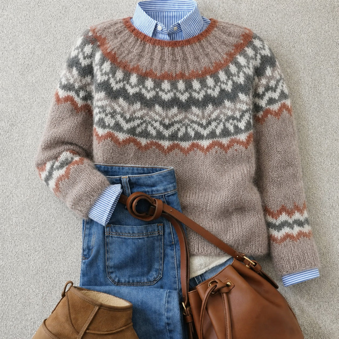 Solaria - pullover morbido in maglia