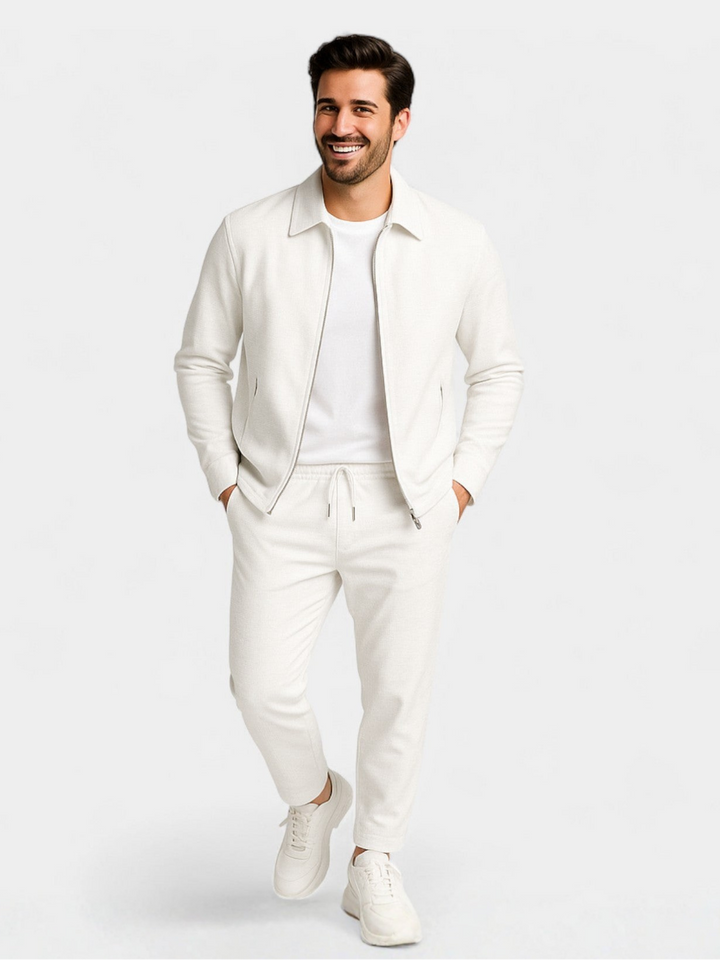 Kirkby - Tailleur pantalone sartoriale in stretch morbido