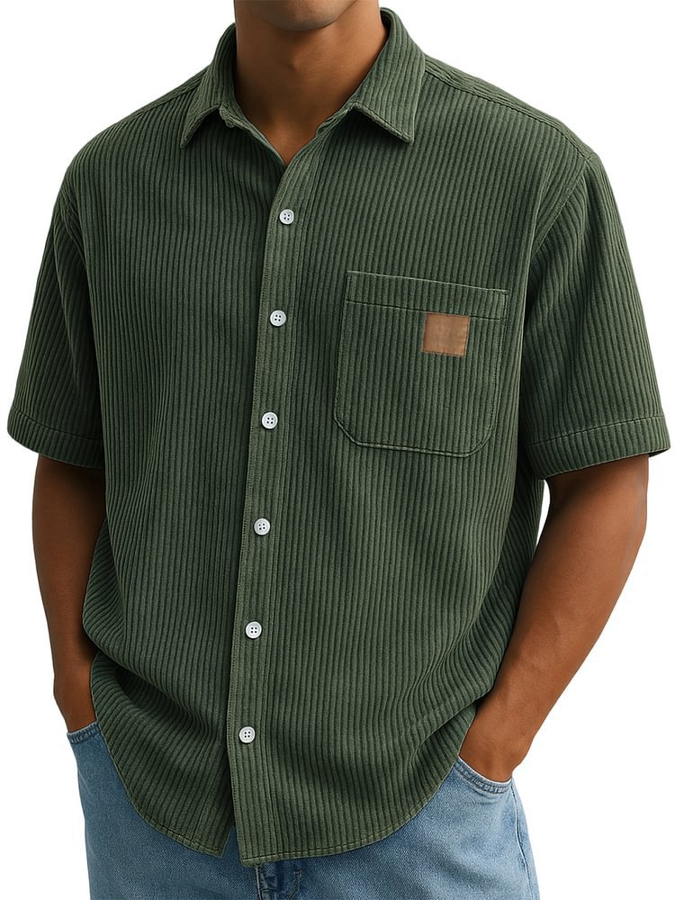 Anwick - Camicia a coste morbida al tatto