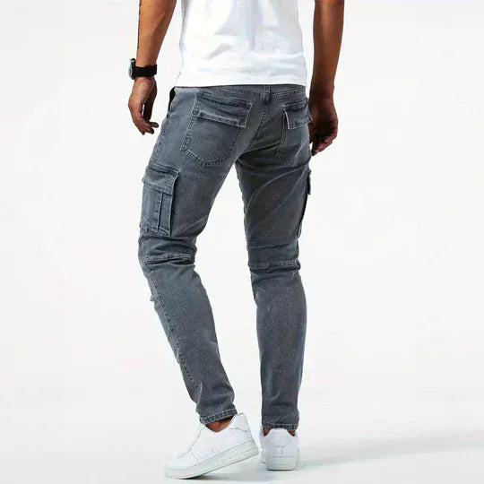Uriah - Jeans cargo stretch performante