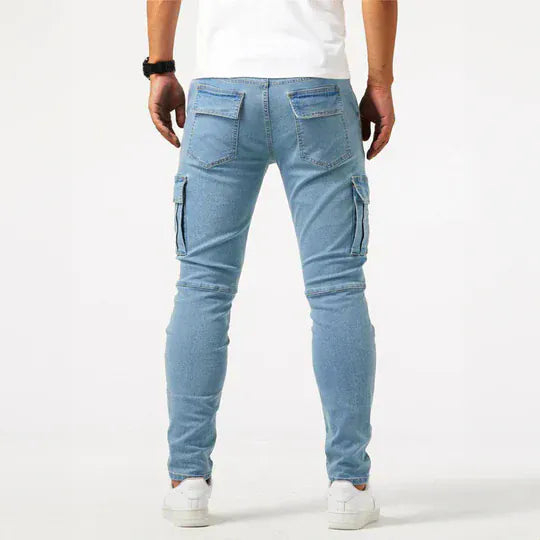 Uriah - Jeans cargo stretch performante
