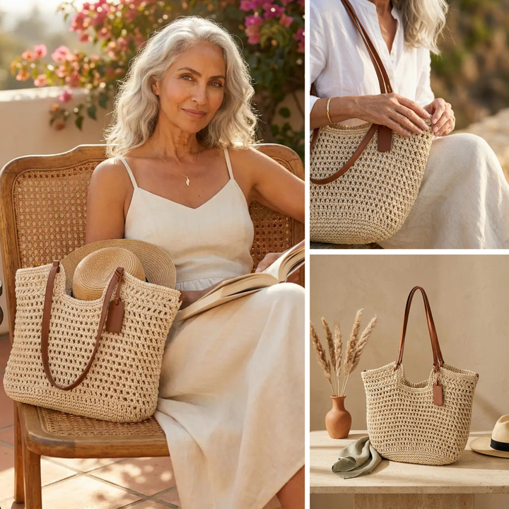 Celestina - Borsa shopper artigianale