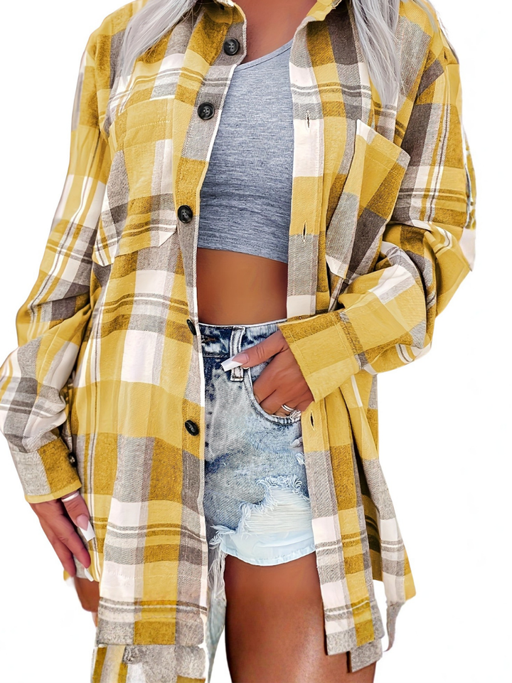 Nadira - Camicia leggera a quadri