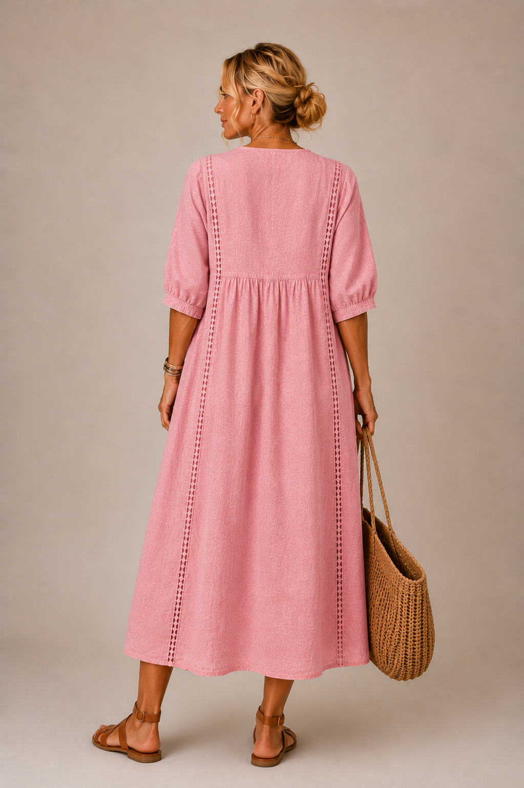 Serenia - Blusa leggera con pizzo