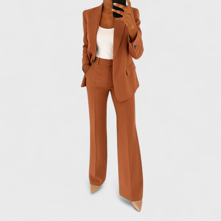 Estevia - Tailleur pantalone monopetto su misura