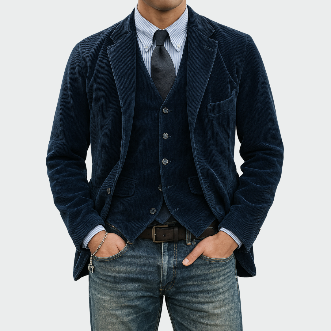 Darnor - Coordinato blazer e gilet su misura