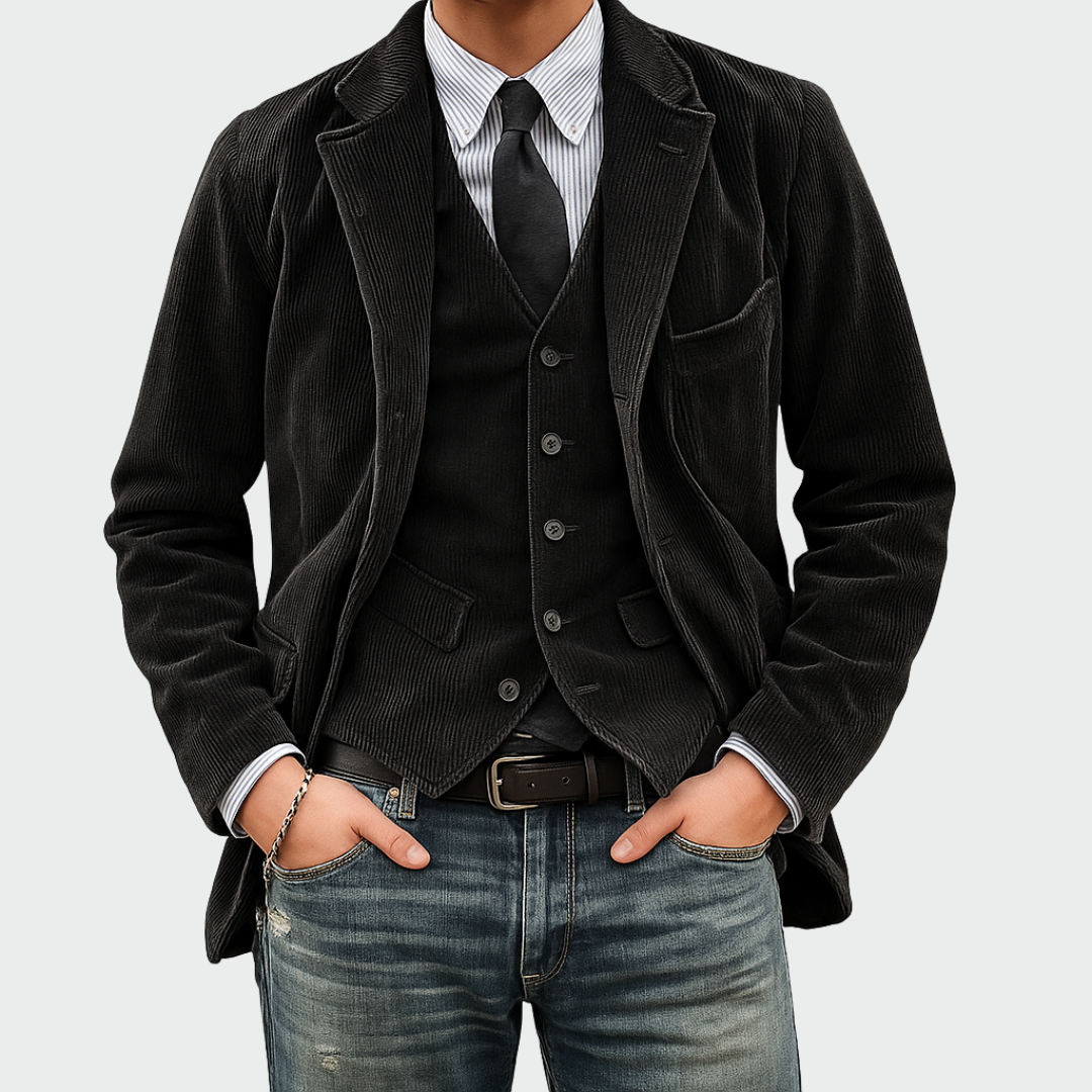 Darnor - Coordinato blazer e gilet su misura
