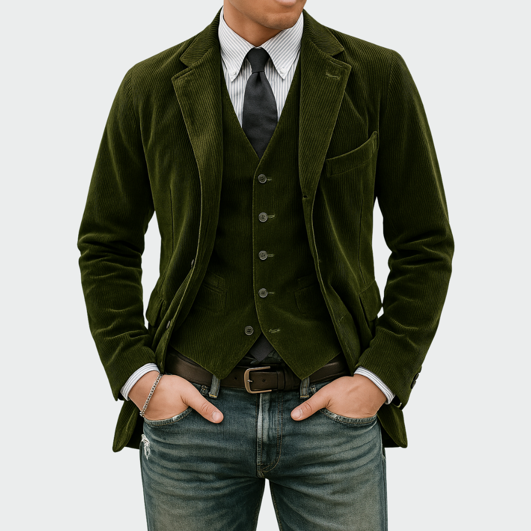 Darnor - Coordinato blazer e gilet su misura