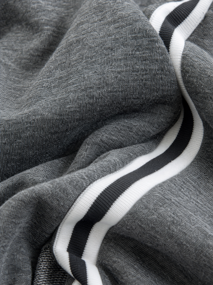 Aida - Abito lungo a righe casual con maniche lunghe