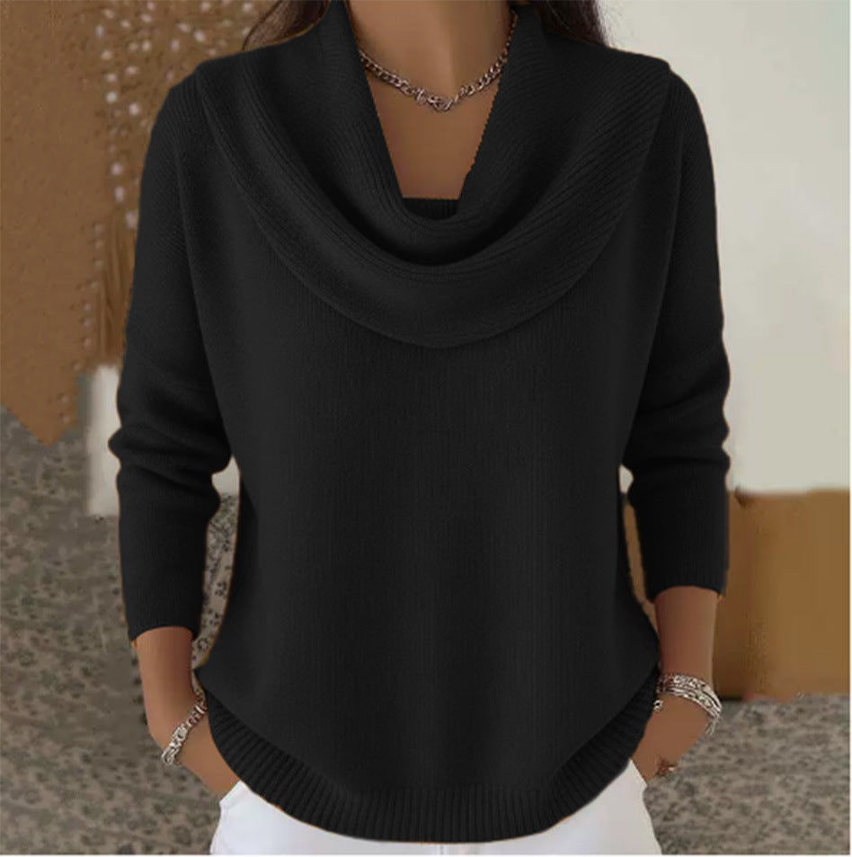 Mirelia - Maglione con collo ad anello
