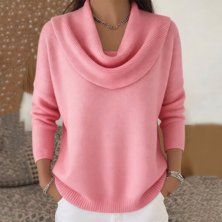 Mirelia - Maglione con collo ad anello