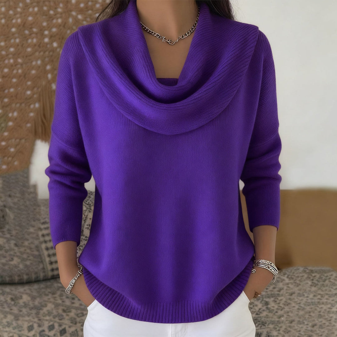 Mirelia - Maglione con collo ad anello