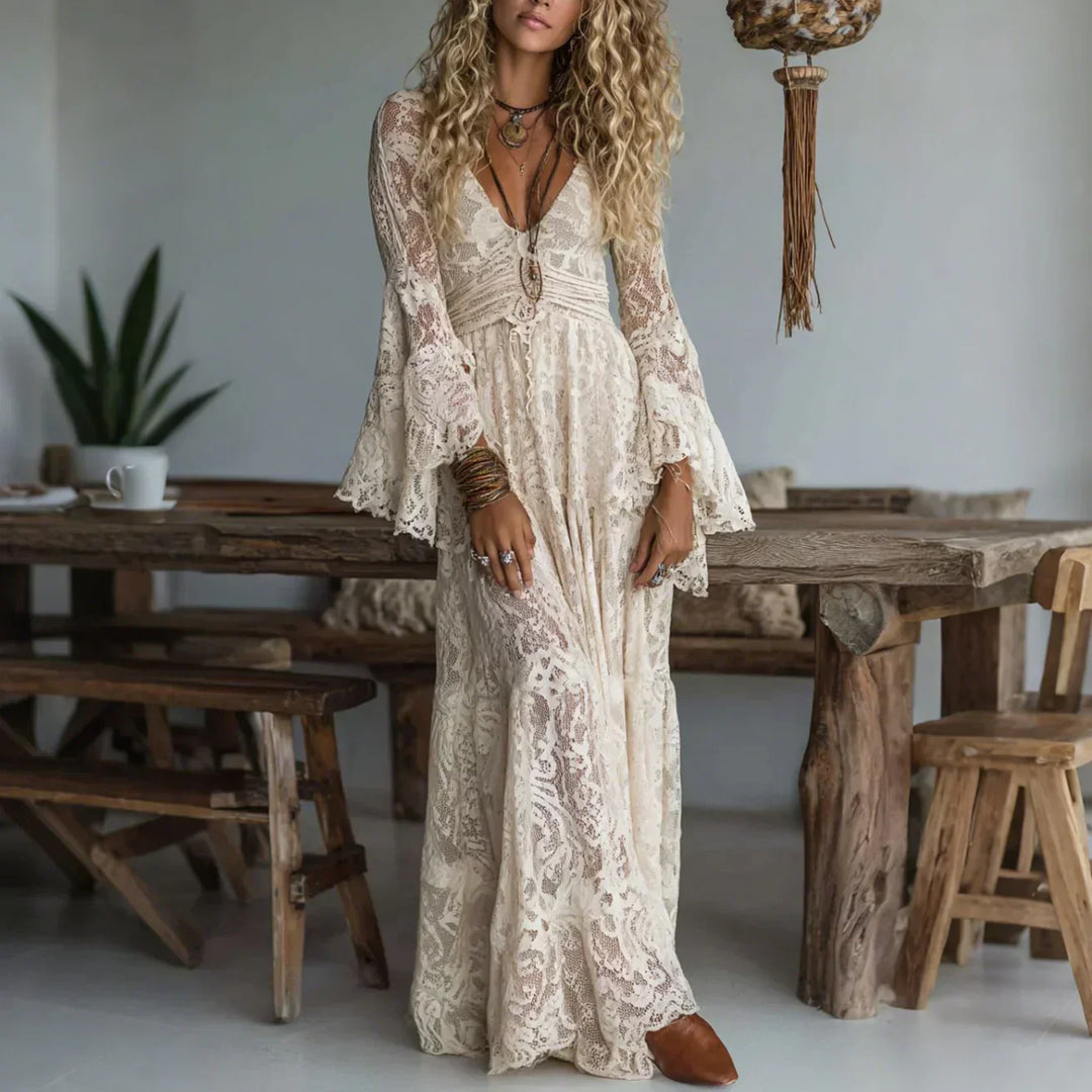 Lucasta - Abito lungo boho premium