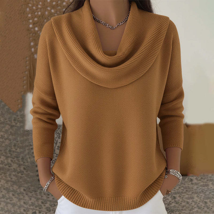 Mirelia - Maglione con collo ad anello