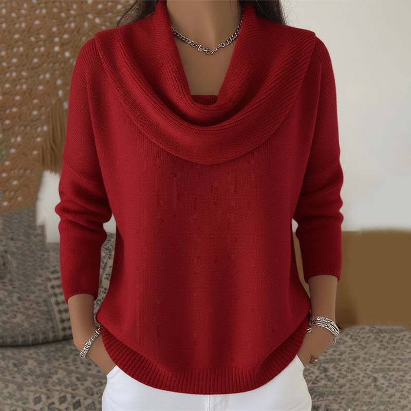 Mirelia - Maglione con collo ad anello
