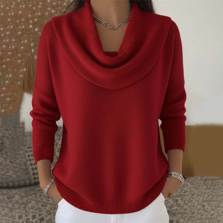 Mirelia - Maglione con collo ad anello