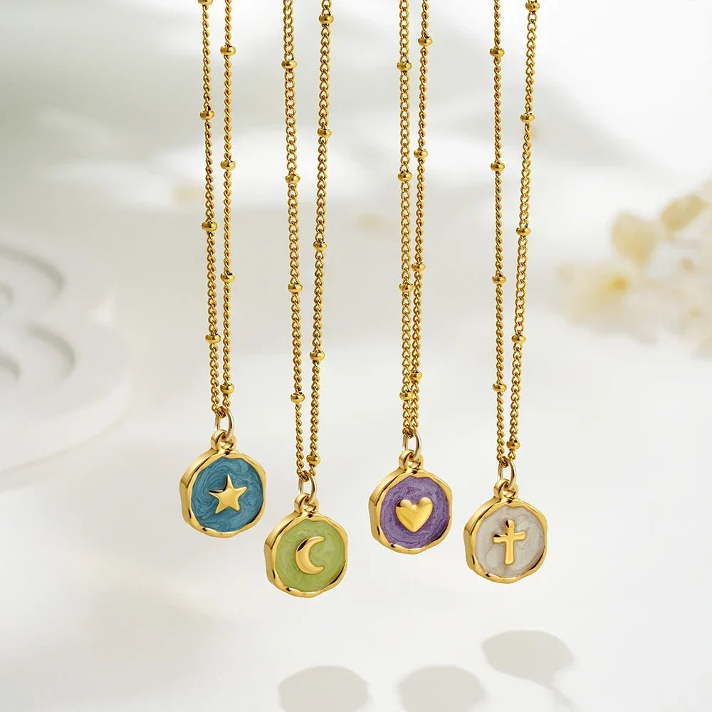 Brisalyn - Collana delicata con charm