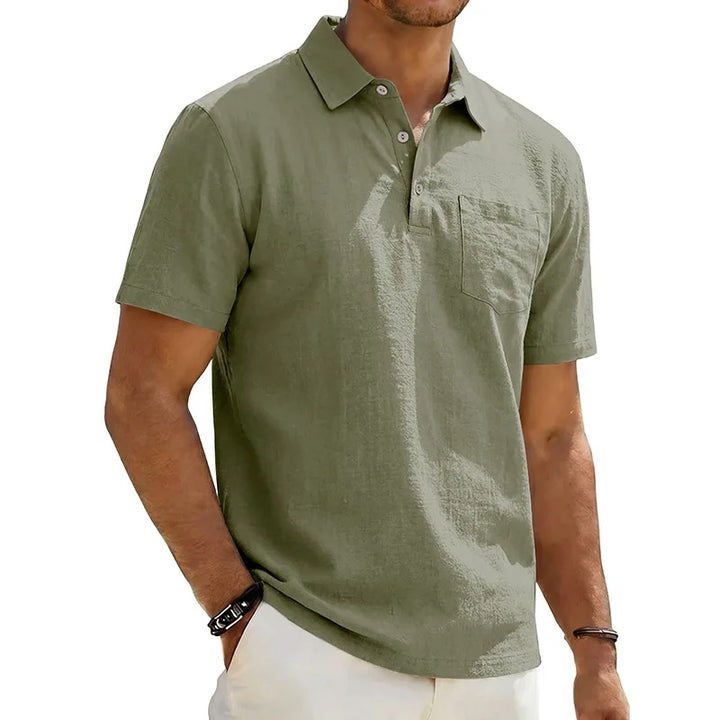 Grafton - Polo a maniche corte testurizzata