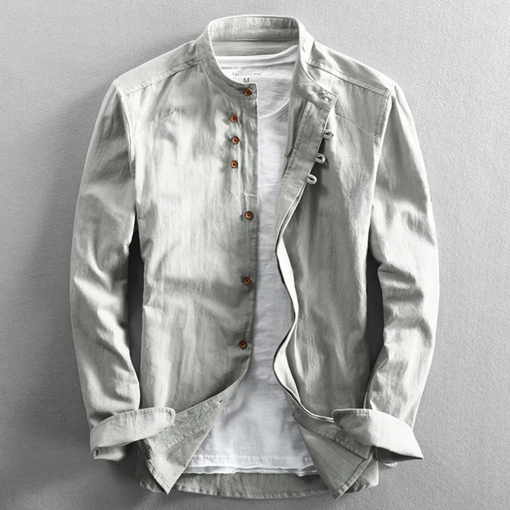 Berkley - Camicia premium in misto lino