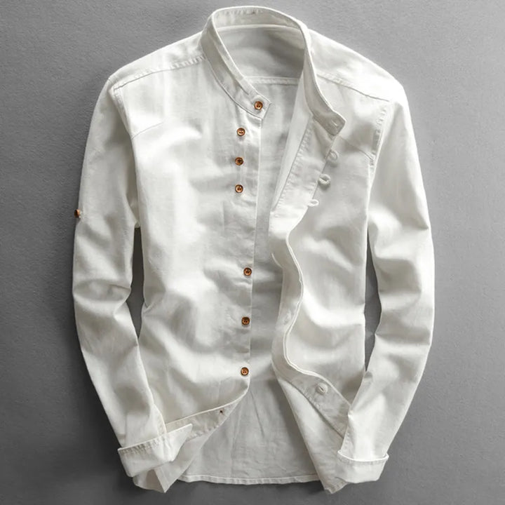 Berkley - Camicia premium in misto lino
