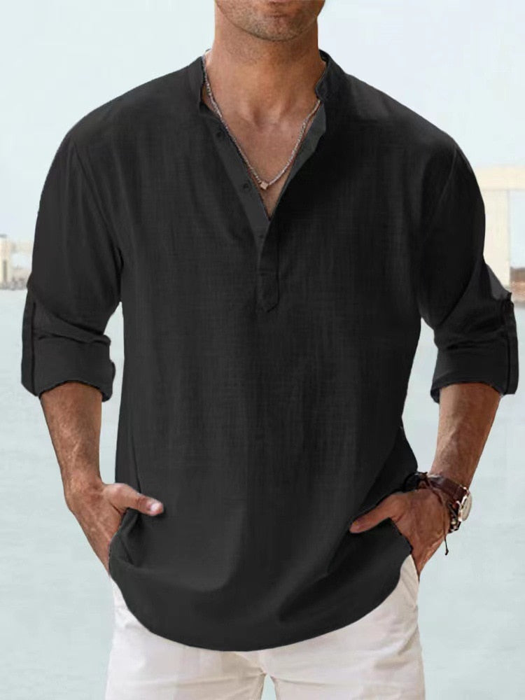 Bainford - Camicia di lino leggera