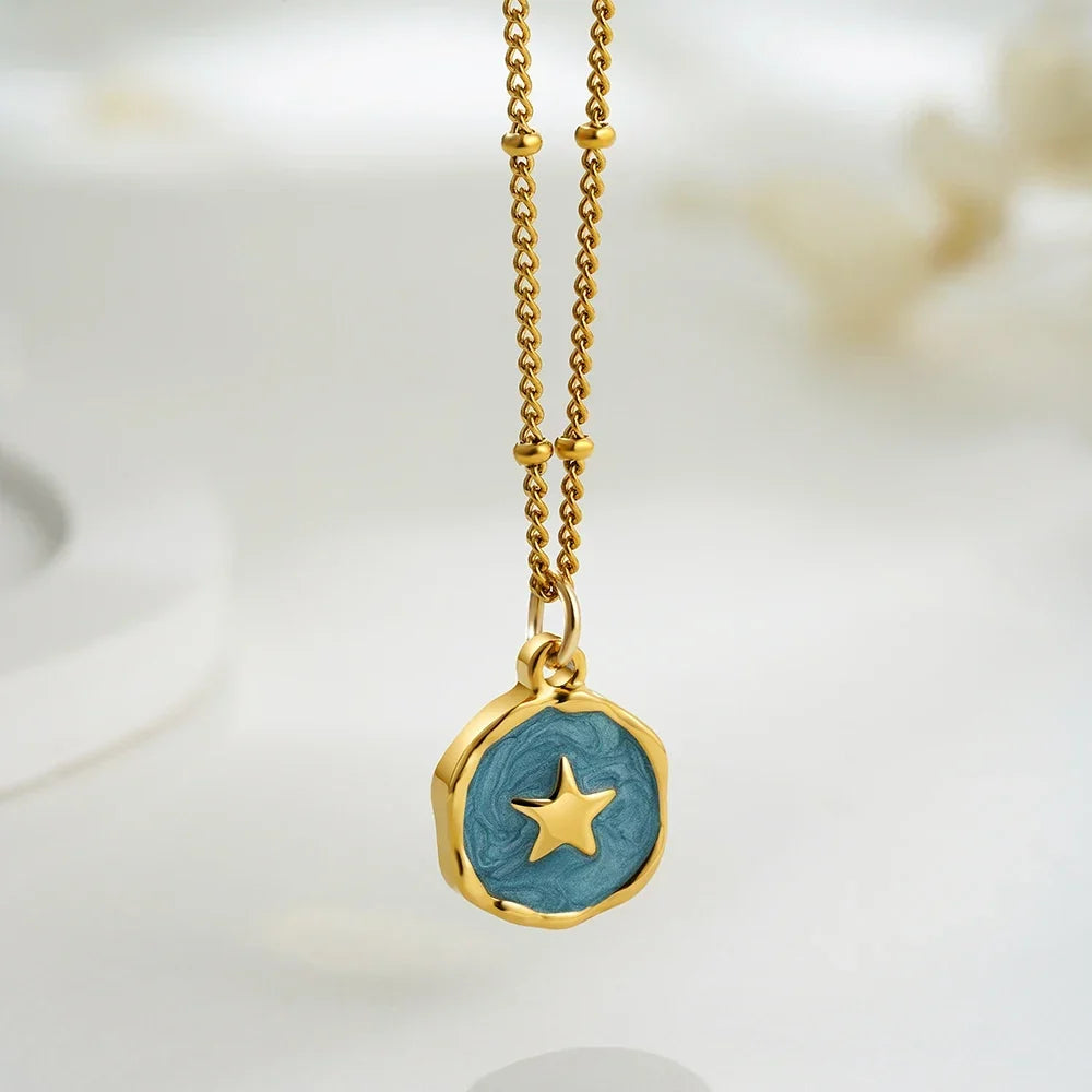 Brisalyn - Collana delicata con charm