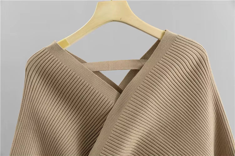 Adelyra - Coordinato homewear a due pezzi a costine