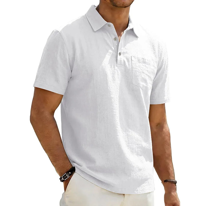 Grafton - Polo a maniche corte testurizzata