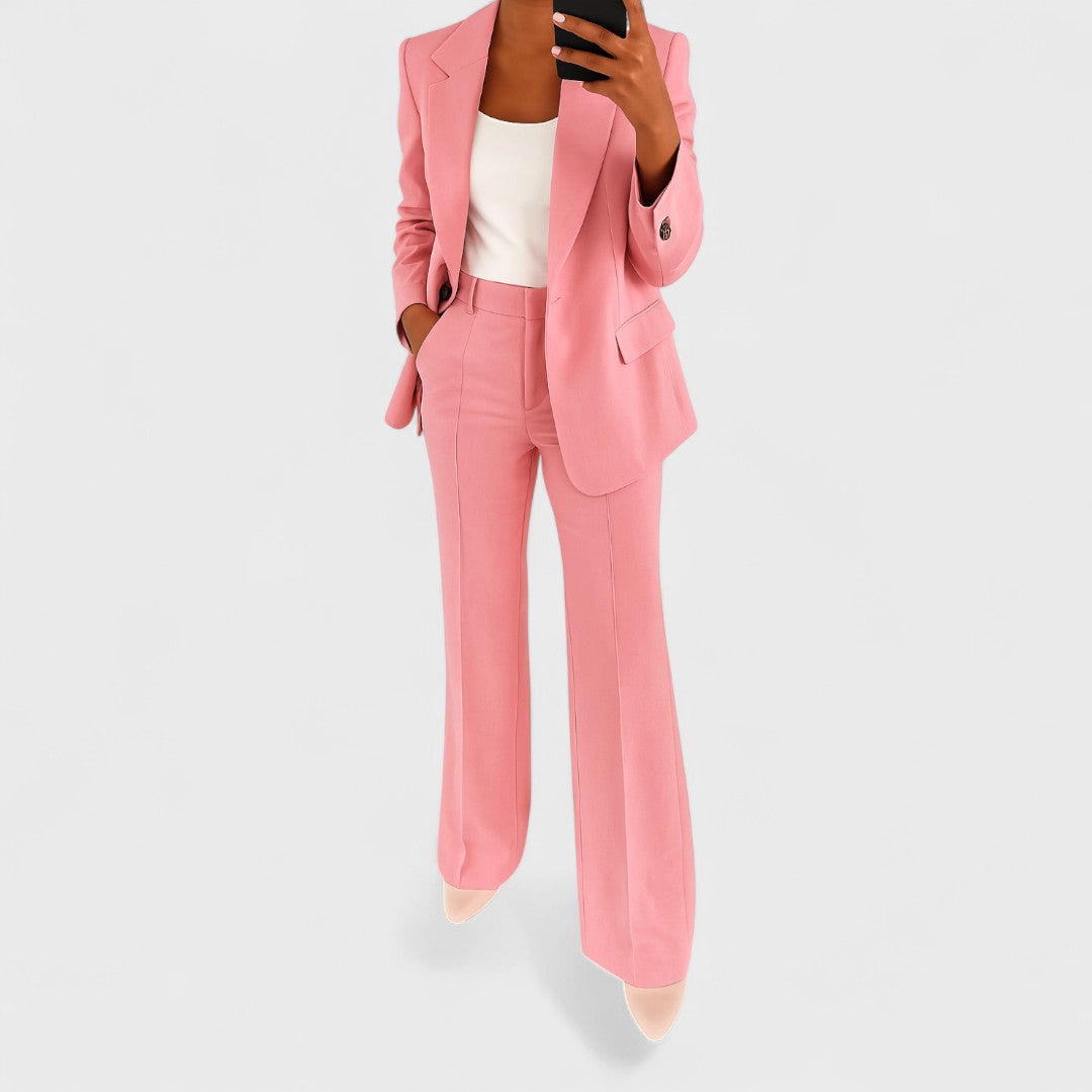Estevia - Tailleur pantalone monopetto su misura