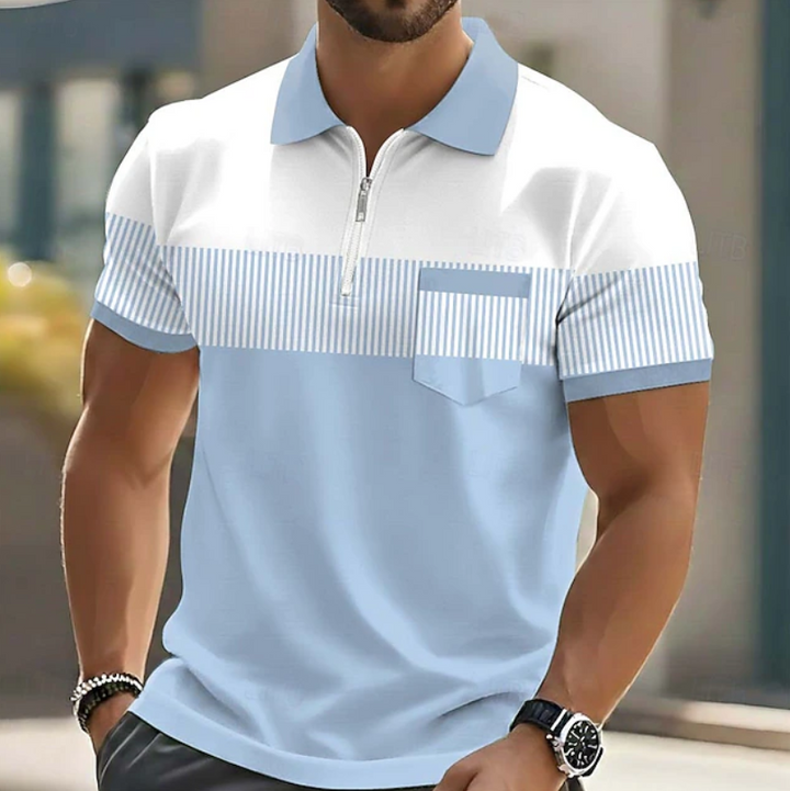 Bexford - Polo con zip e mano morbida