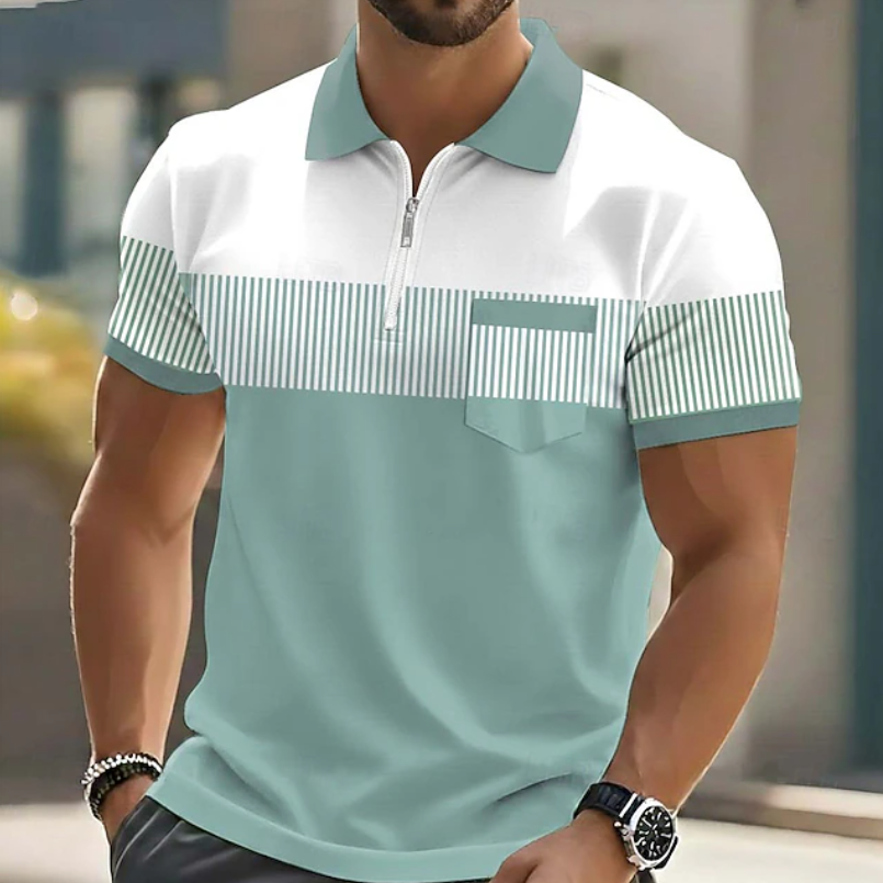 Bexford - Polo con zip e mano morbida