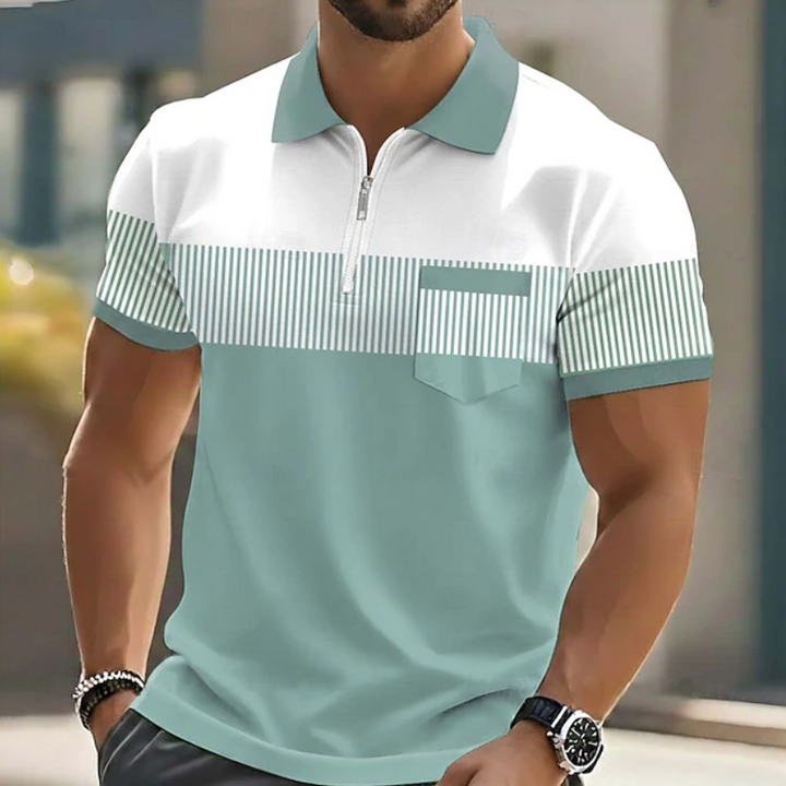 Bexford - Polo con zip e mano morbida