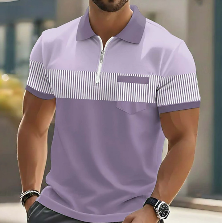 Bexford - Polo con zip e mano morbida